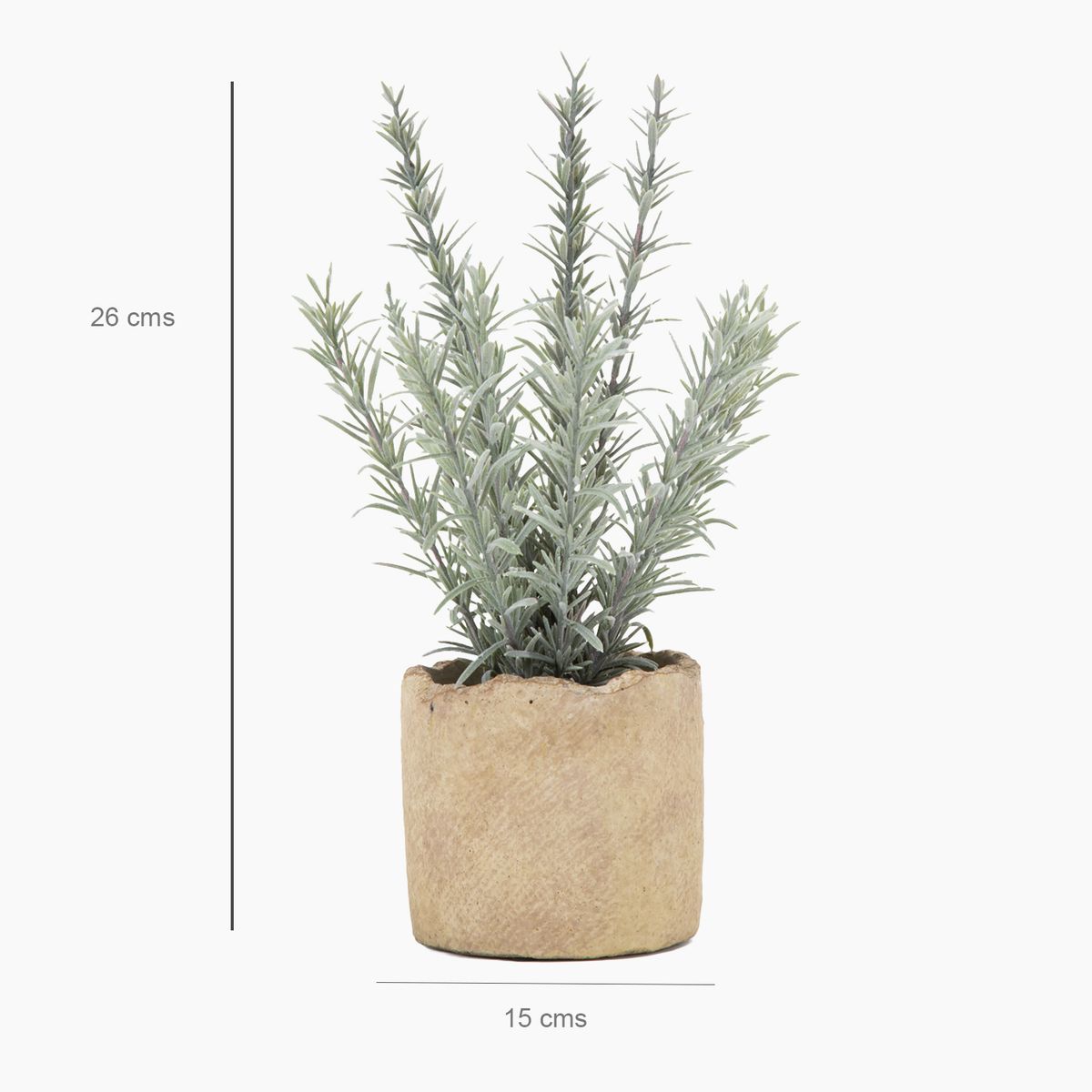 MICA - Planta Artificial Chrysantemo 26X15 Cm Decoración Mica