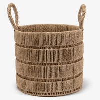 Canasto Fibra Natural Adorno Decoración