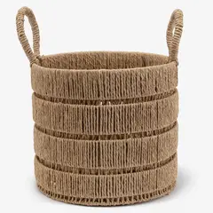 MICA - Canasto Rope Iron 33X30Cm