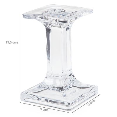 Imagen 2 del producto Candelabro Vidrio Adorno Decorativo