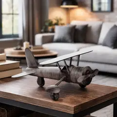 BASEMENT HOME - Avion Vintage Metal 46X38X22cm