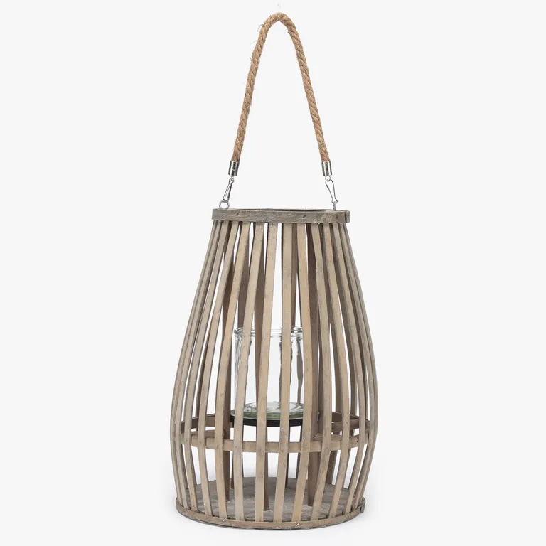 Fanal Madera Gris 35X26Cm