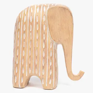 BASEMENT HOME - Adorno Elefante Figura Decoración