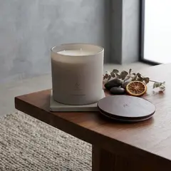 BASEMENT HOME - Vela Ambientador Aroma Luminous Serenity 1460 Gramos Adorno Decorativo
