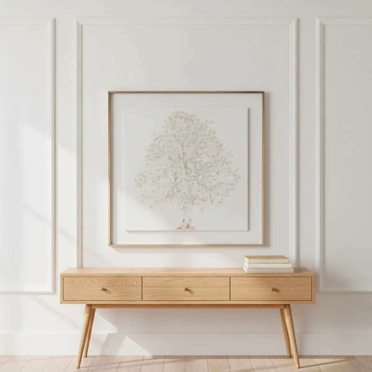 BASEMENT HOME - Cuadro Modern Luxe Tree 80X80X3 Cm Basement Home