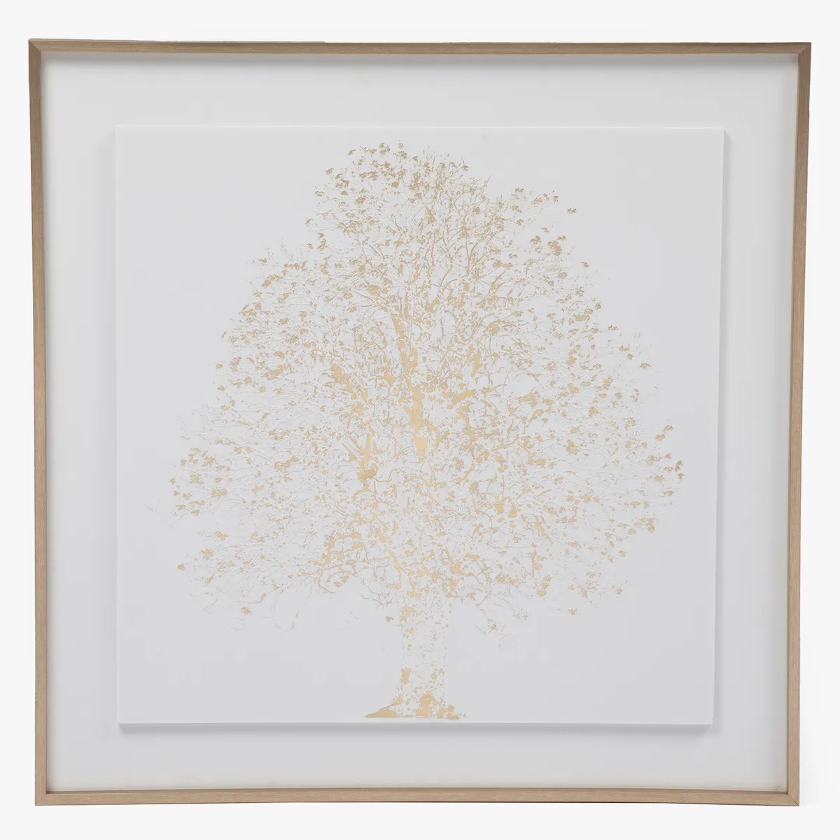 BASEMENT HOME - Cuadro Modern Luxe Tree 80X80X3 Cm Basement Home