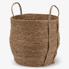 MICA - Canasto Rush Jute Hand 45X40Cm