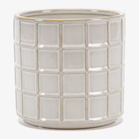 Maceta Cerámica White 13 Cm