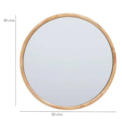 Imagen 2 del producto Espejo Madera 60 Cm