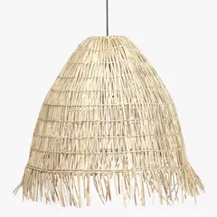 BASEMENT HOME - Lámpara Colgante Natural Flecos
