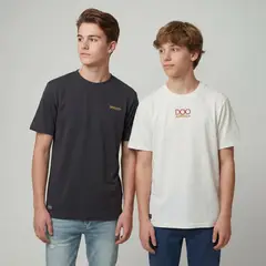 DOO AUSTRALIA - Pack de 2 Poleras Manga Corta Algodón Niño