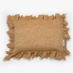 CASA CANTABRIA - Cojín Cama Ruffle Curry 30X40CM