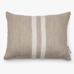 CASA CANTABRIA - Cojín Stripe Ivory 30X40CM