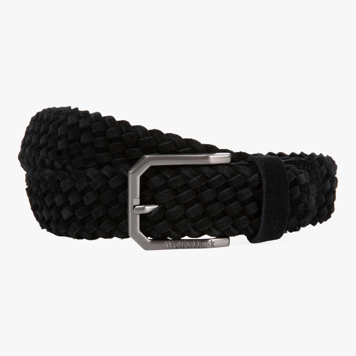 WOLF&HANK - Cinturón Cuero Trenzado Hombre Wolf&Hank