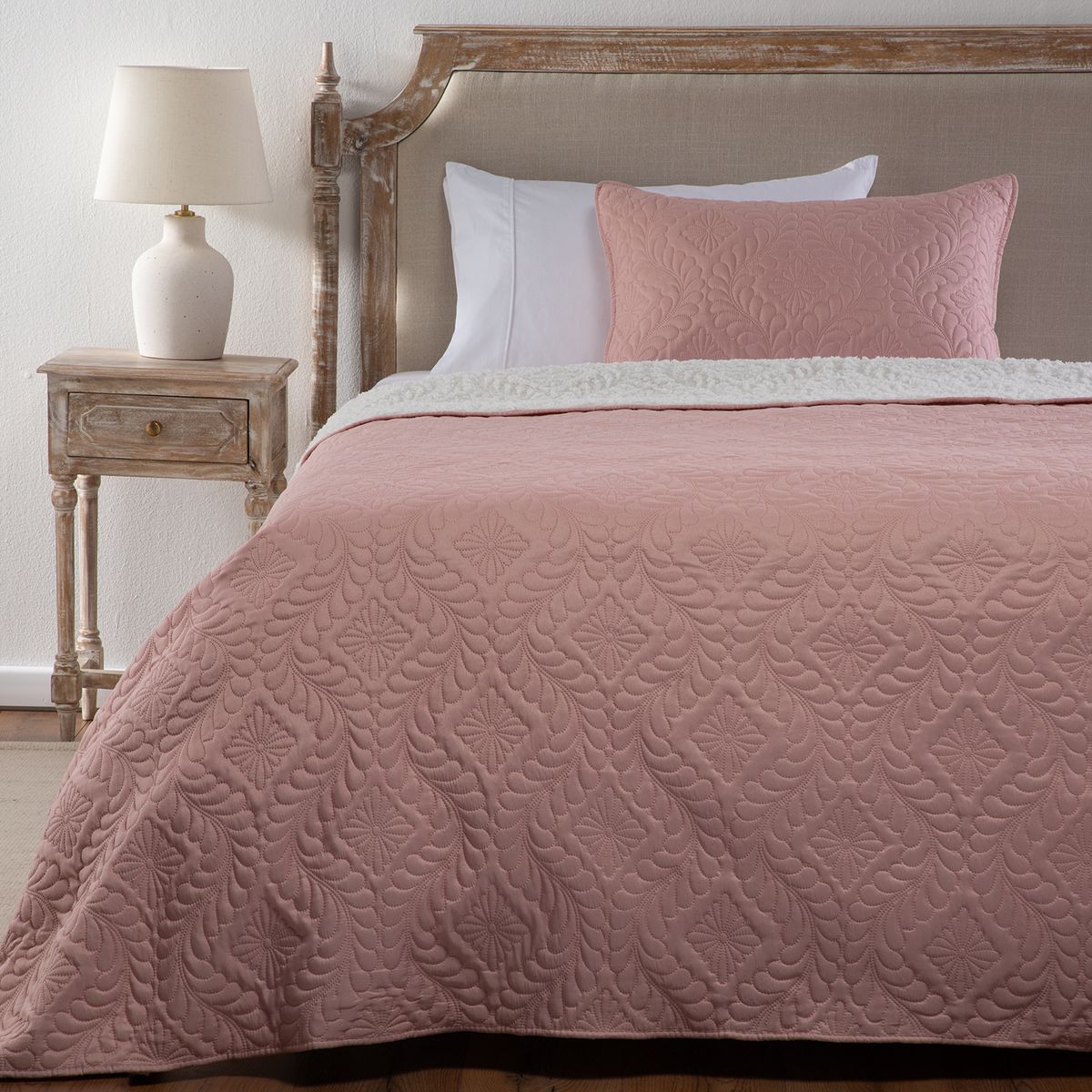 ROBERTA ALLEN - Cubrecama Paisley Sherpa con Funda de Almohada Roberta Allen