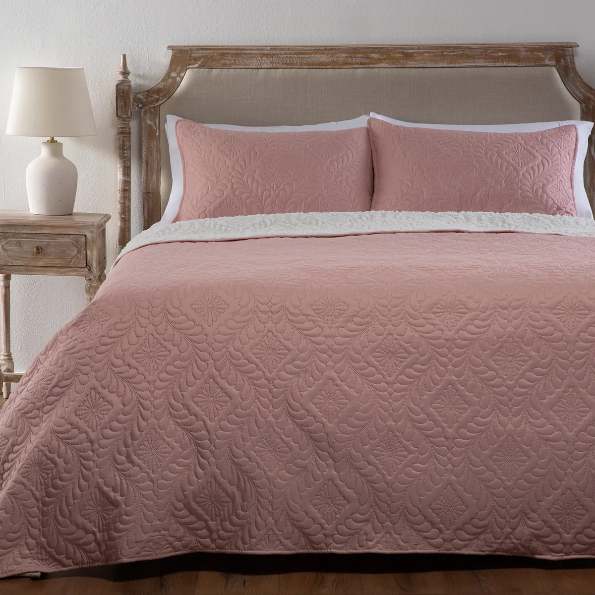 ROBERTA ALLEN - Cubrecama Paisley Sherpa con Funda de Almohada Roberta Allen