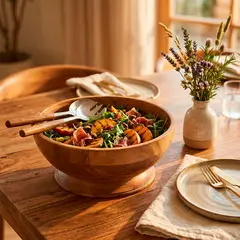 CASA CANTABRIA - Ensaladera Acacia 30X13Cm