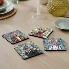 ROBERTA ALLEN - Set 4 Posavasos 10 cm Market Wonder