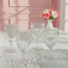 ROBERTA ALLEN - Set 4 Copas Vidrio Roma