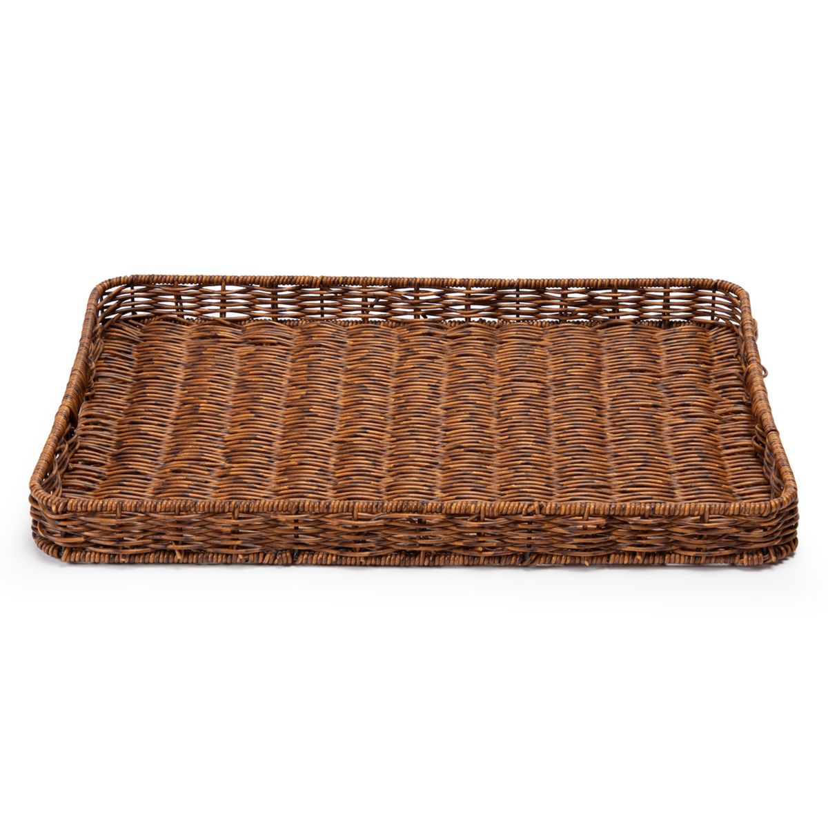 MICA - Bandeja Estilo Ratán 48X35X4 Cm All Day Mica