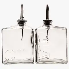 MICA - Set 2 Dispensadores Aceite y Vinagre Vidrio All Day