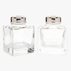 MICA - Set Salero + Pimentero Vidrio 6.2x6.2x7 cm All Day