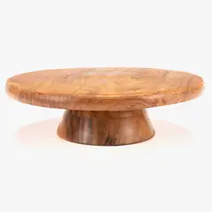 CASA CANTABRIA - Pedestal Acacia 30X9Cm