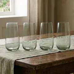 BASEMENT HOME - Set 4 Vasos Altos 550 ml Smoky