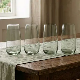 BASEMENT HOME - Set 4 Vasos Altos 610 ml Smoky