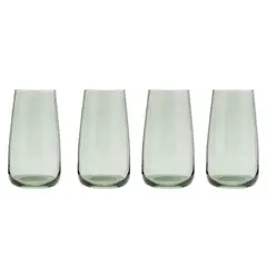 BASEMENT HOME - Set 4 Vasos Altos 550 ml Smoky
