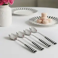 ROBERTA ALLEN - Set 4 Cucharas Postre