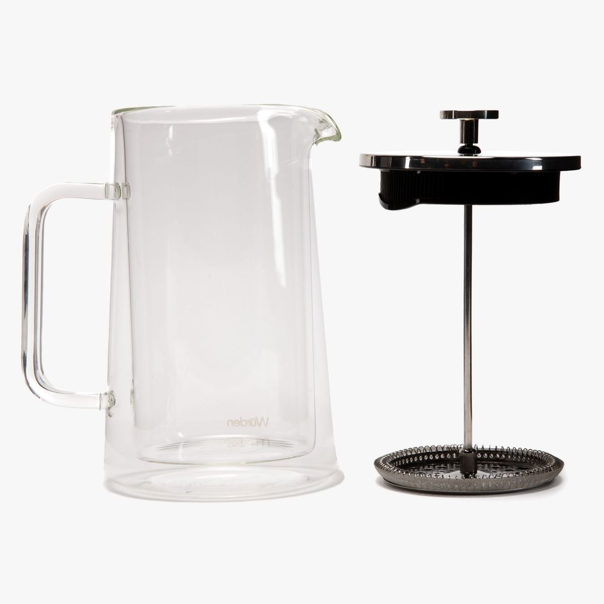 WURDEN - Cafetera Prensa Francesa Vidrio 1000Ml Wurden