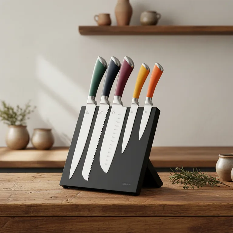 WURDEN Taco Magnético 5 Cuchillos de Cocina Chef