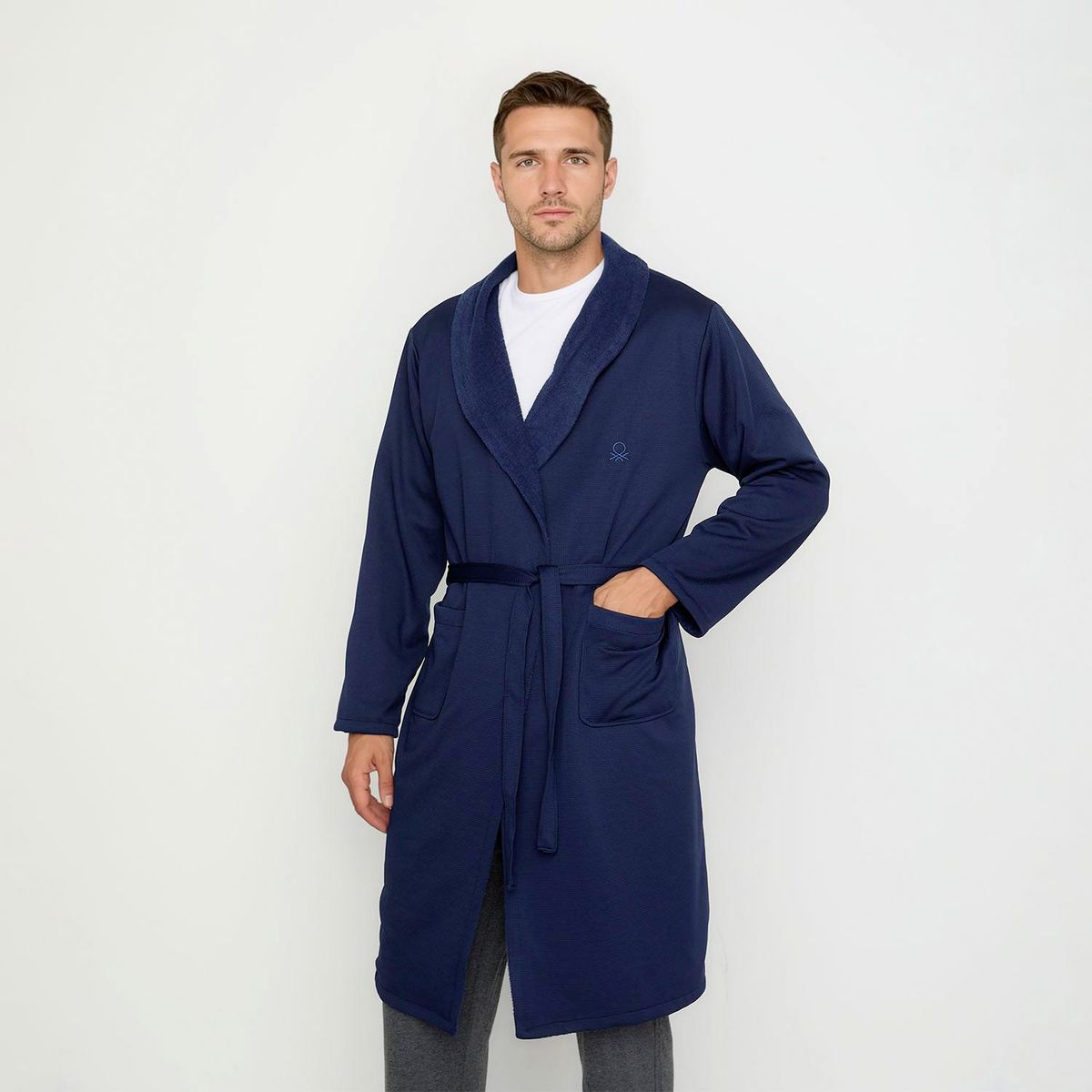 BENETTON - Bata 100% Algodón Ben Benetton