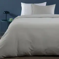 BENETTON - Funda Plumón Line Gris 1.5 Plazas