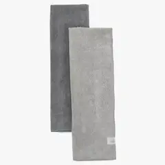 BENETTON - Juego Toallas S2 Sport Gris