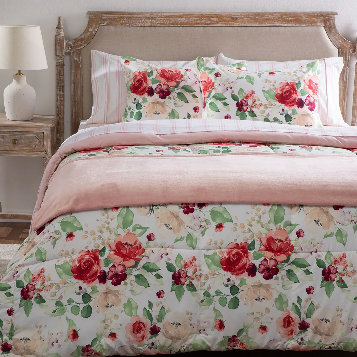 ROBERTA ALLEN - Juego de Cama Carmen: Sábanas + Plumón + Manta Roberta Allen