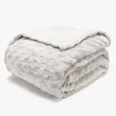 BENETTON - Frazada Buno Gris 2 Plazas