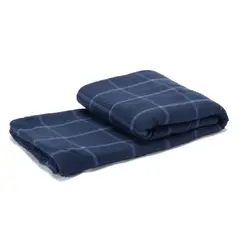 BENETTON - Manta Plaid Azul 130X150 Cm