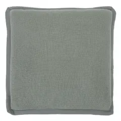 CASA CANTABRIA - Cojín Waffle Olive 50X50CM