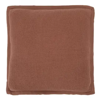 CASA CANTABRIA - Cojín Waffle Mocha 50X50CM