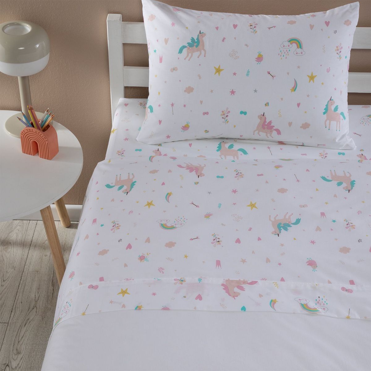 MICA KIDS - Juego De Sábanas Infantiles Dreamy 1 Plaza Mica Kids