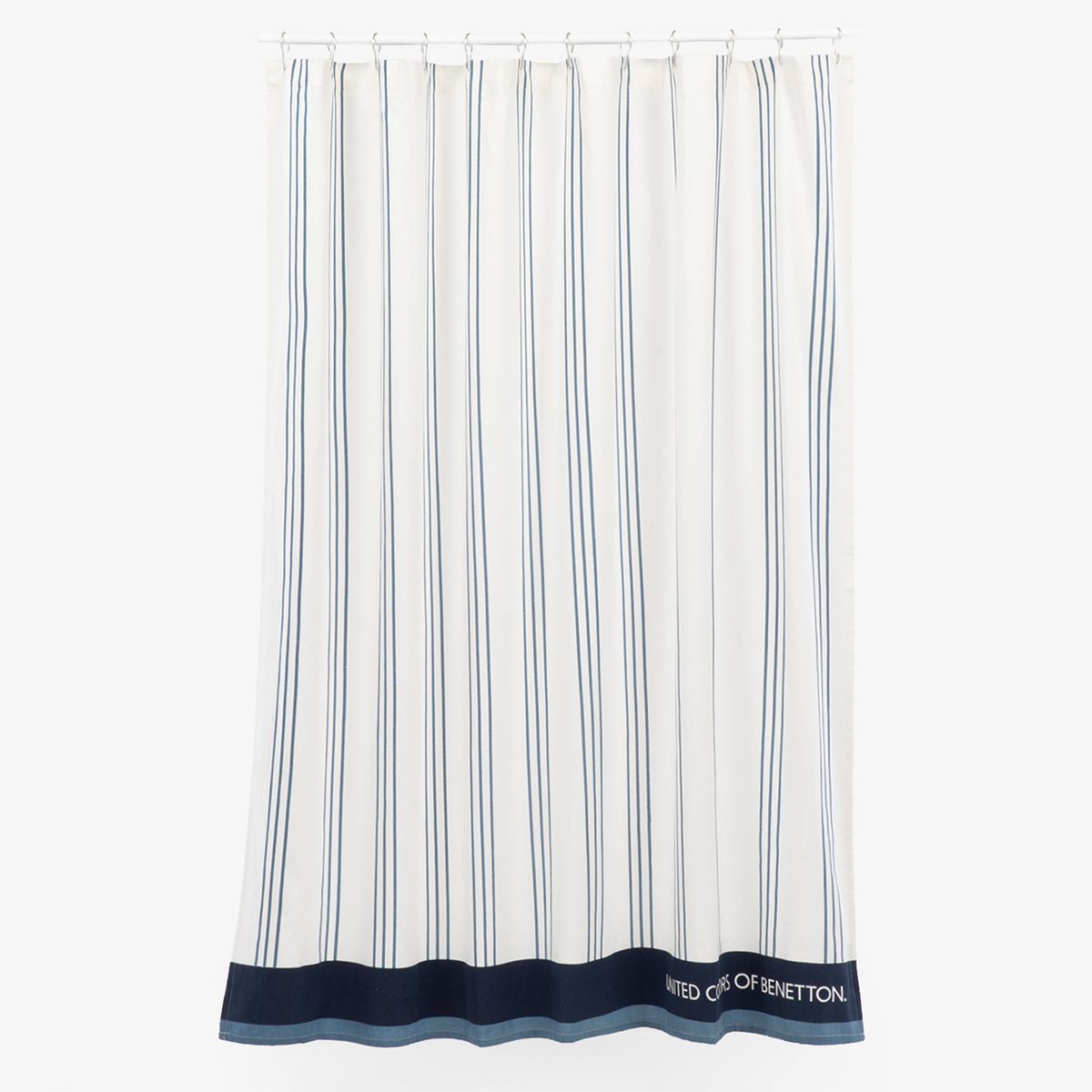 BENETTON - Cortina Blanca 180X180 cm Benetton