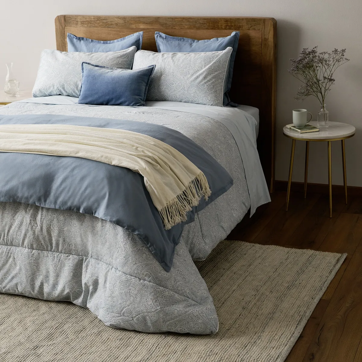 ROBERTA ALLEN - Plumón Estampado Reversible Amal Roberta Allen