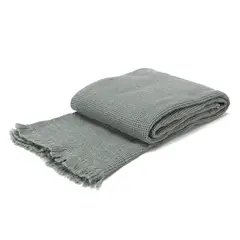 CASA CANTABRIA - Manta Waffle Olive 130X180CM