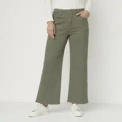 NEWPORT - Pantalón Tiro Medio Mujer