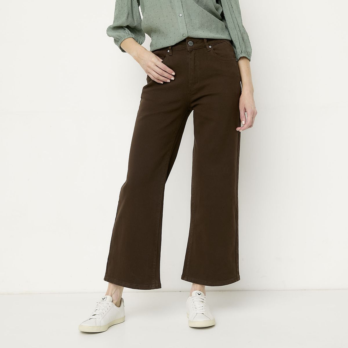 NEWPORT - Pantalón Tiro Medio Mujer Newport