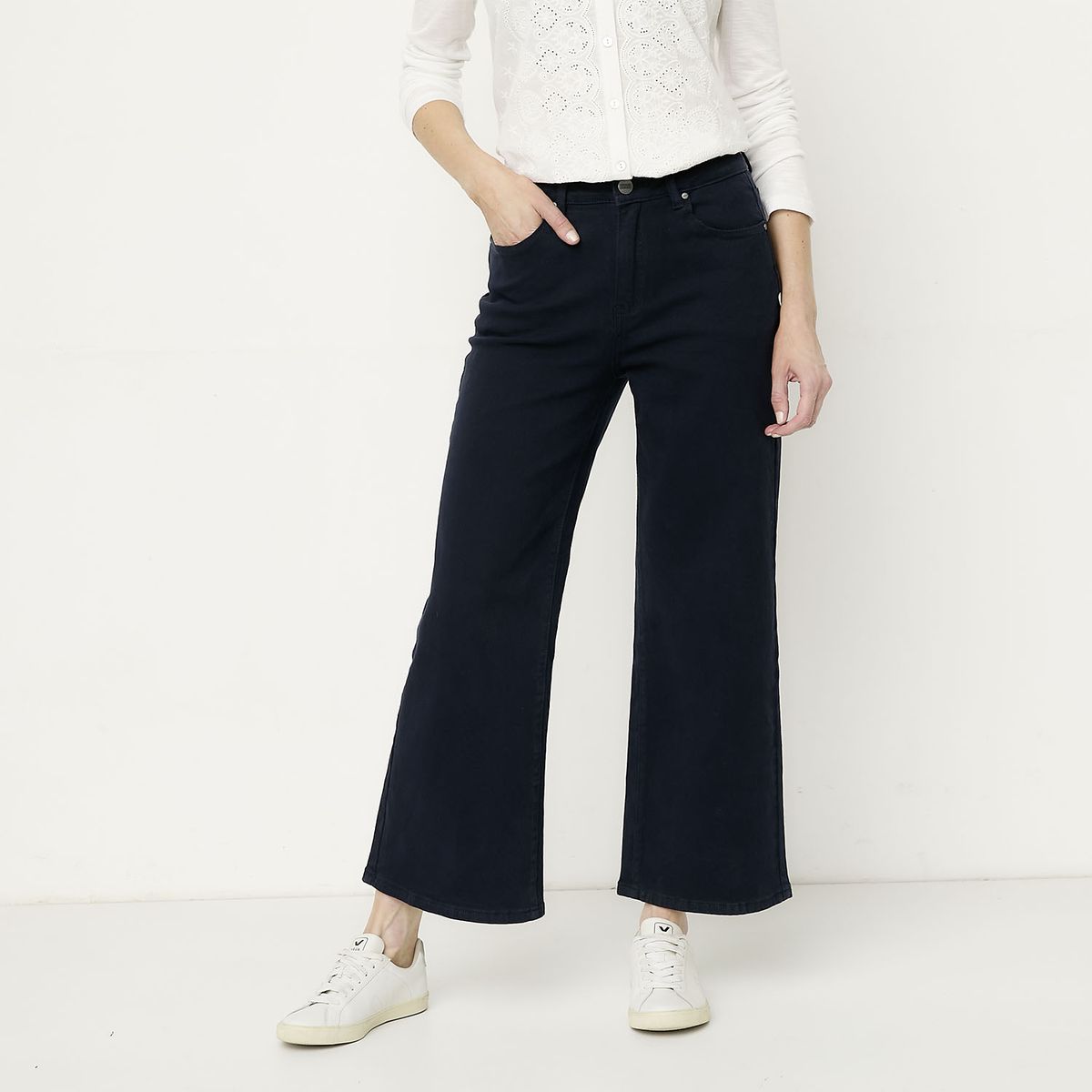 NEWPORT - Pantalón Tiro Medio Mujer Newport