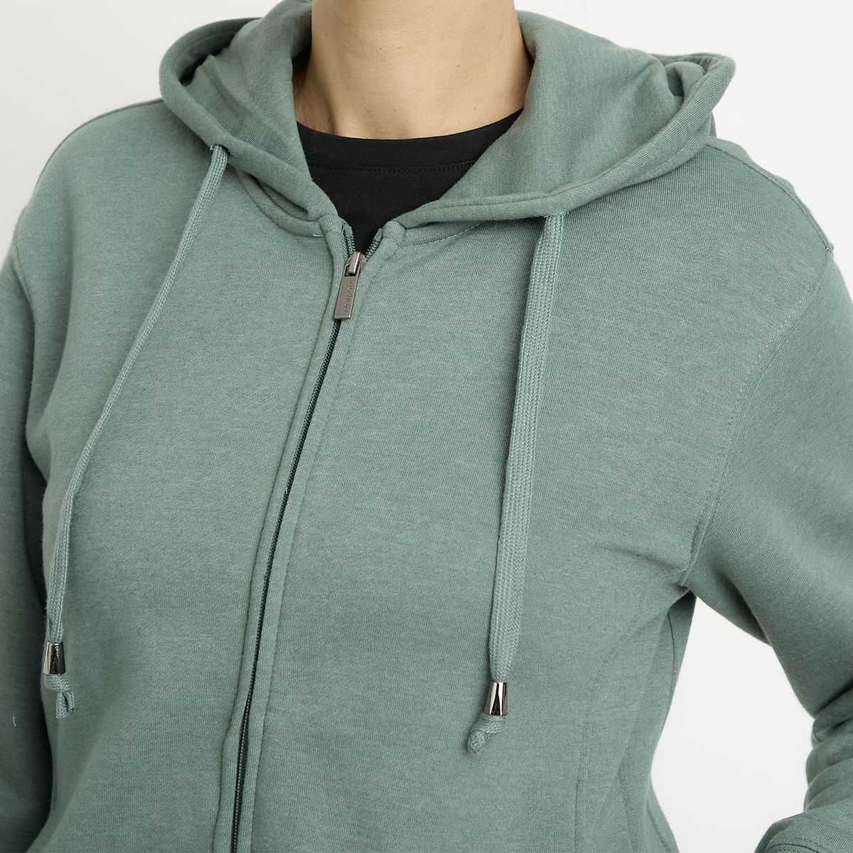 NEWPORT - Polerón Newport Algodón Mujer Manga Larga con Gorro