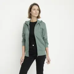 NEWPORT - Polerón Algodón Mujer Manga Larga con Gorro